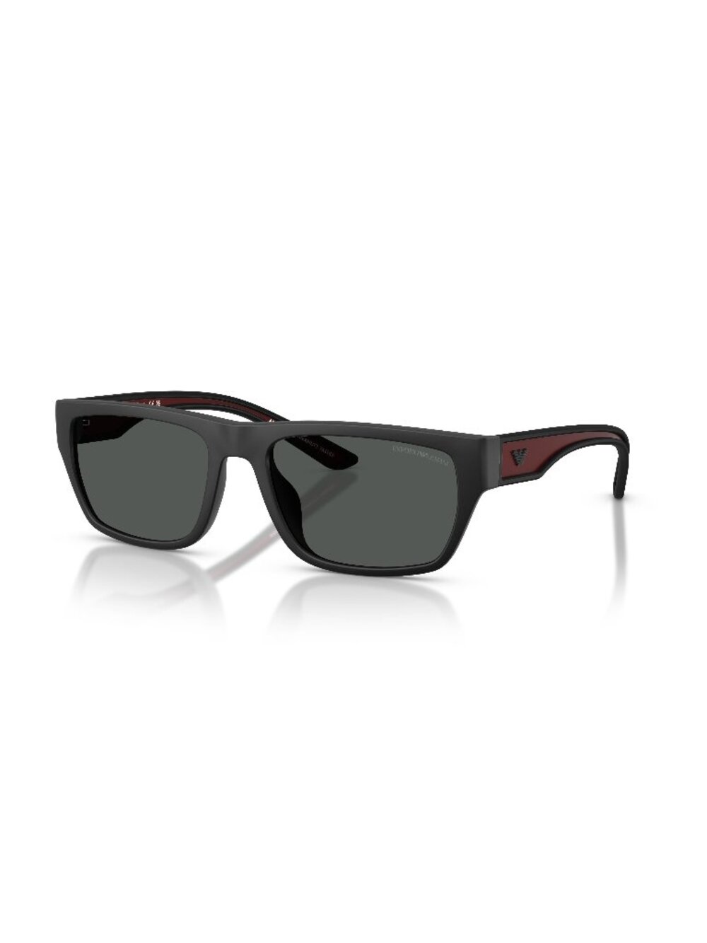 New Emporio Armani Men's Sunglasses Grey Lens Injected Frame EA4267U 500987 57